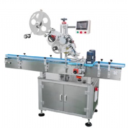 Egg tray labeling machine