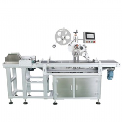 Tax stamp labeling machine